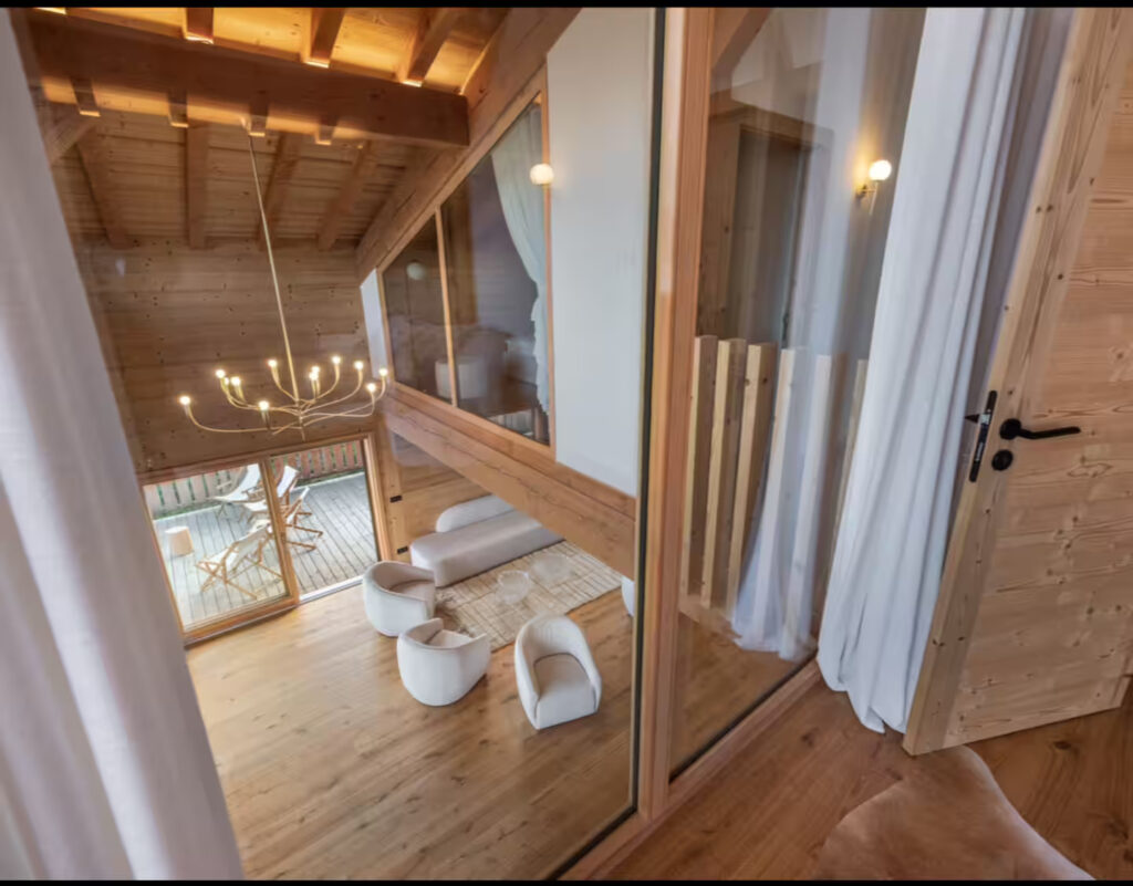 Chalet 180 Mont Blanc - Double bedroom